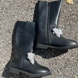 Kurt Geiger London Kids' Kensington Bow Boots Size 4